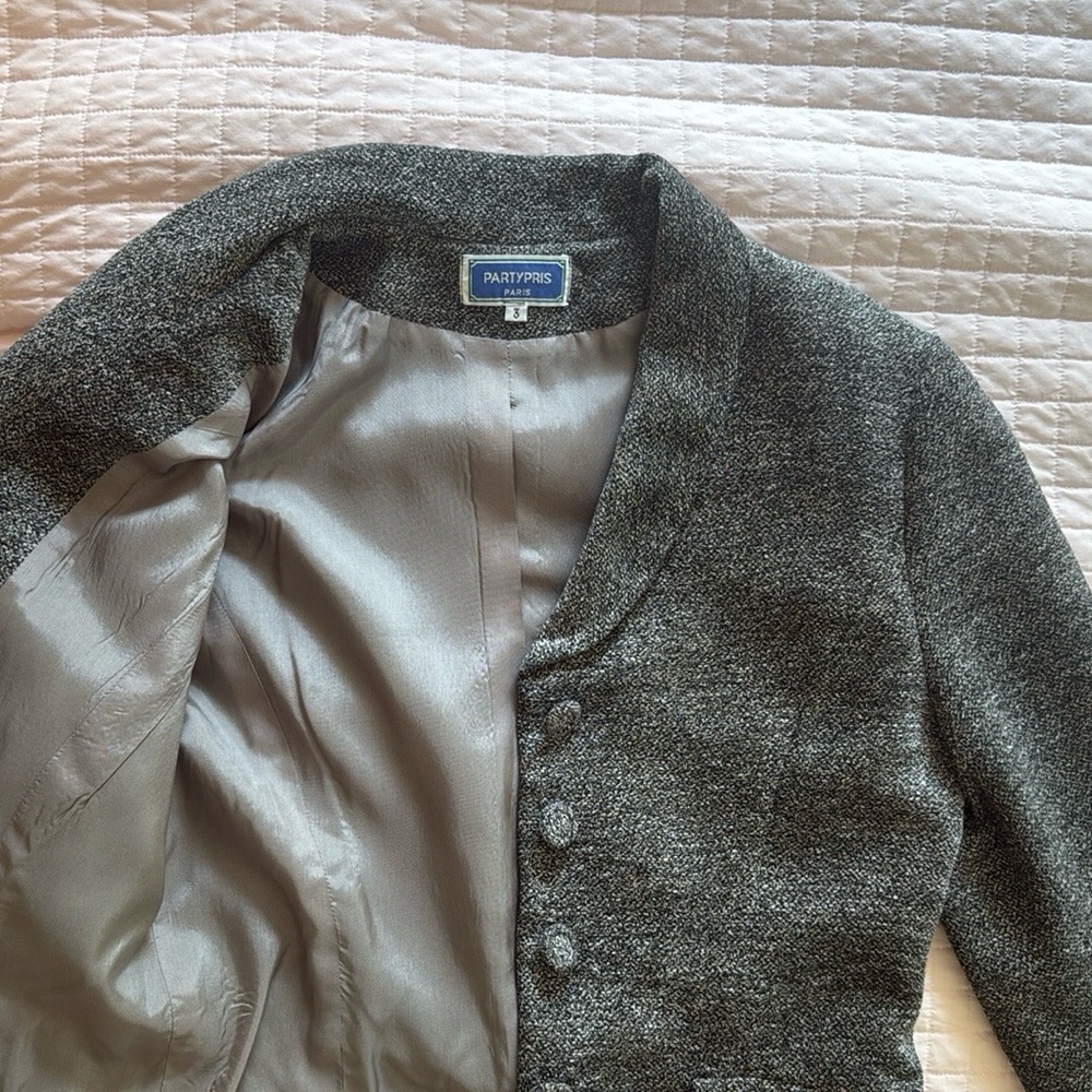 Vintage PARTYPRIS Blazer, Size 3, made in Paris